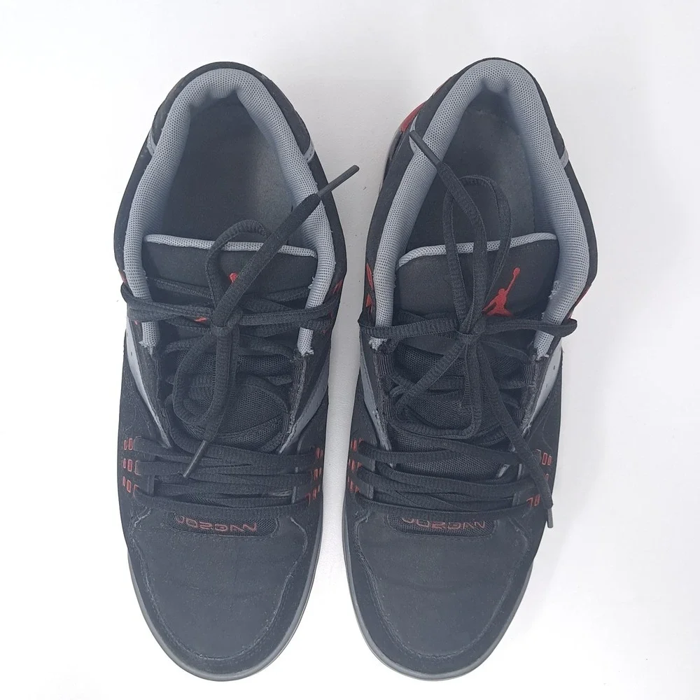 Air Jordan Flight 23 Low BRED Men's Sneakers Size 10.5 Black Red
